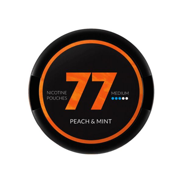 77-Peach-Mint Pouches - Authentic Canadian Stock
