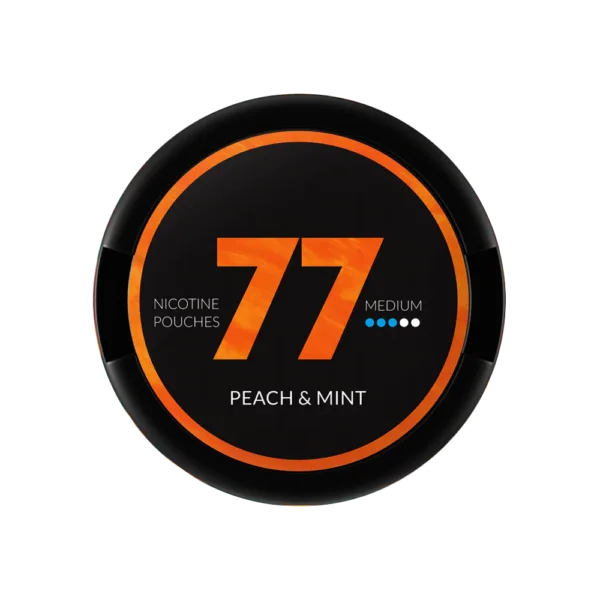 77-Peach-Mint Pouches - Authentic Canadian Stock