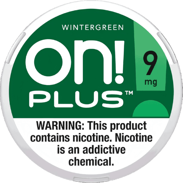 ON-Plus-Wintergreen Pouches - Authentic Canadian Stock