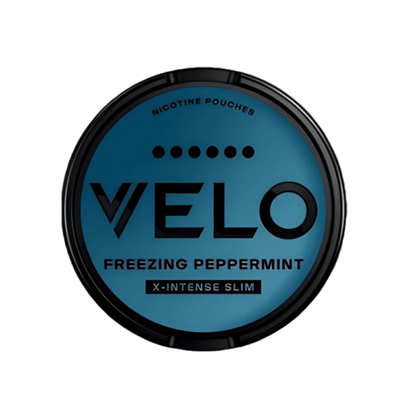 Velo-Freezing-Peppermint-Max Pouches - Authentic Canadian Stock