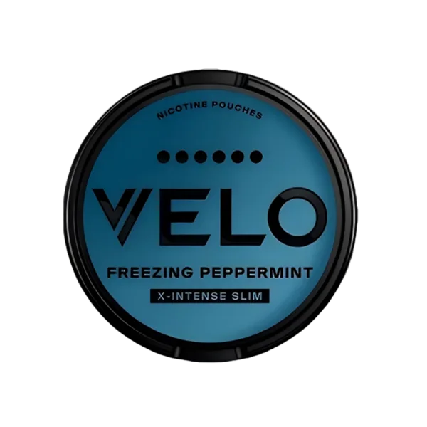 Velo-Freezing-Peppermint-Max Pouches - Authentic Canadian Stock