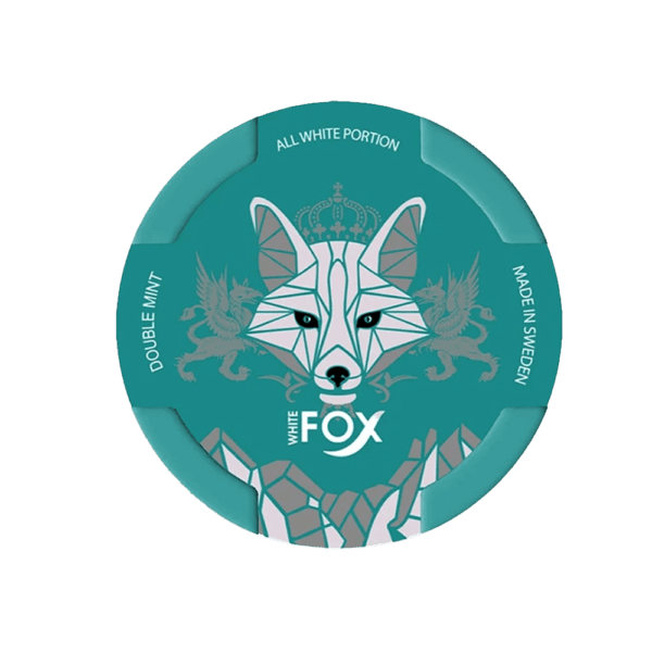 White-Fox-Doublemint Pouches - Authentic Canadian Stock