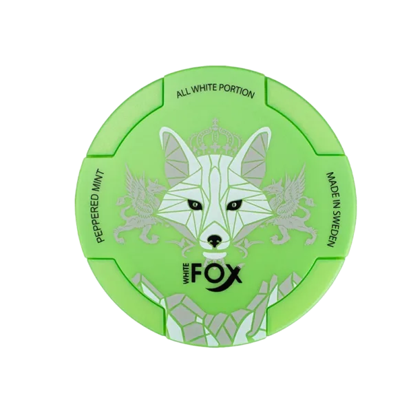 White-Fox-Peppermint Pouches - Authentic Canadian Stock