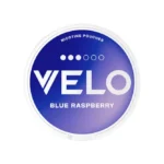 VELO Blue Raspberry 8mg Swedish market nicotine pouches