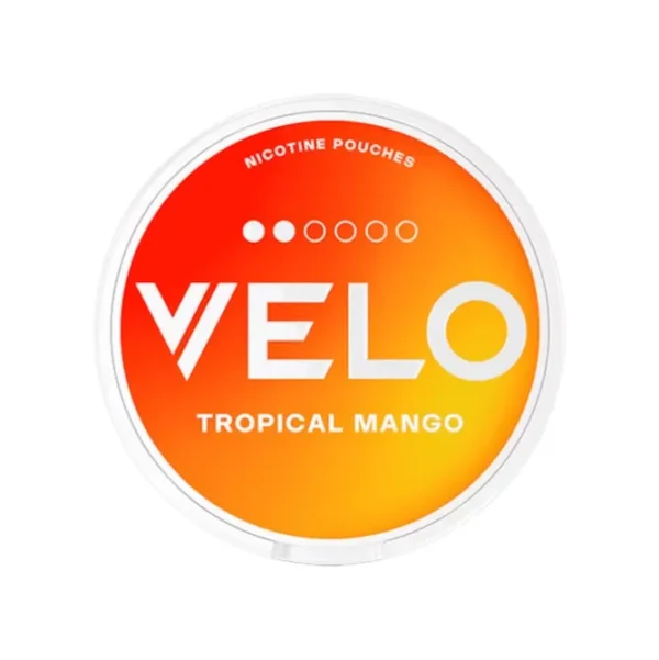 VELO Tropical Mango 6mg Swedish market nicotine pouches