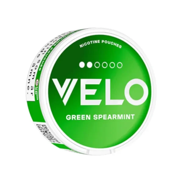 VELO Green Spearmint 6mg can right angle view