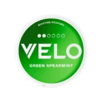 VELO Green Spearmint 6mg Swedish market nicotine pouches