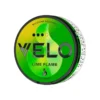 velo-lime-flame-8mg-sweden-angle-left VELO Lime Flame 8mg can left angle view