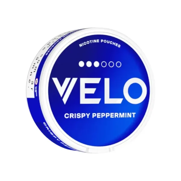 VELO Crispy Peppermint Mini 8mg can right angle view