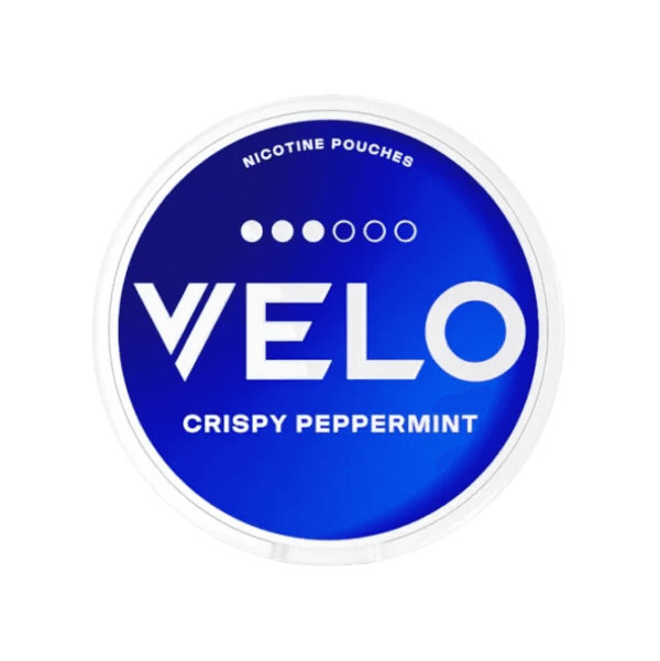 VELO Crispy Peppermint Mini 8mg Swedish market nicotine pouches