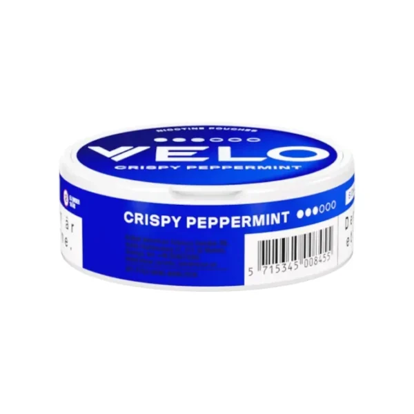 VELO Crispy Peppermint Mini 8mg can side view