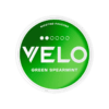 velo-green-spearmint-6mg-sweden-front VELO Green Spearmint 6mg Swedish market nicotine pouches