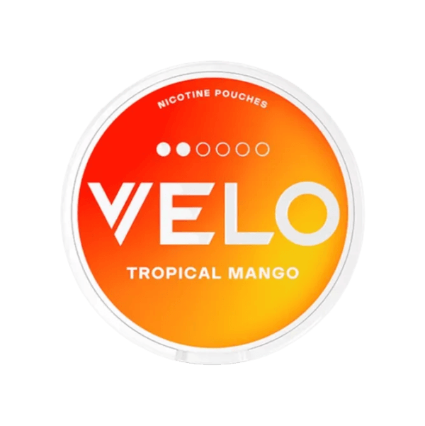 VELO Tropical Mango 6mg Swedish market nicotine pouches