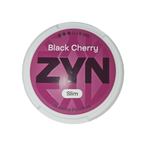 ZYN Black Cherry 9mg Swedish Version Front View