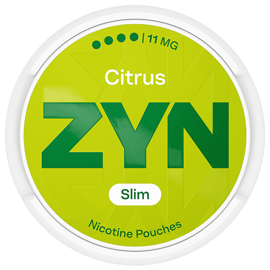 ZYN Citrus 11mg Swedish market nicotine pouches