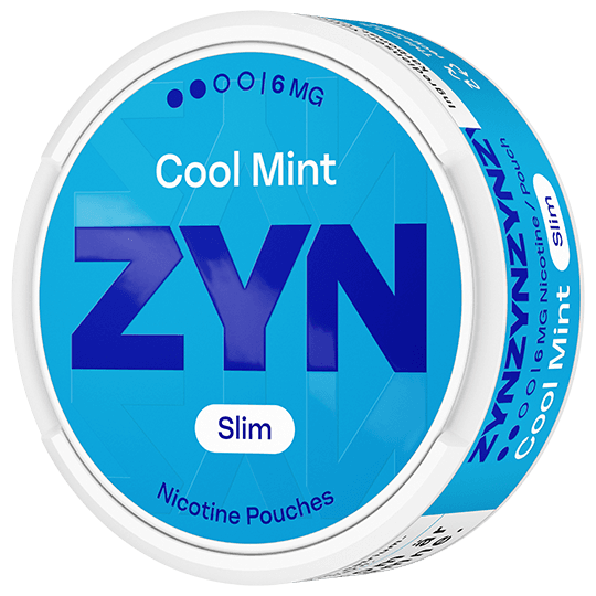 ZYN Cool Mint 6mg can angle view