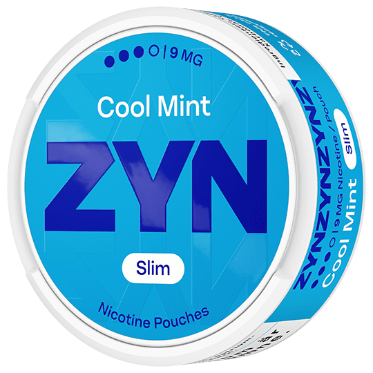 ZYN Cool Mint 9mg can angle view