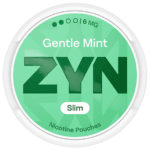 ZYN Gentle Mint 6mg Swedish market nicotine pouches