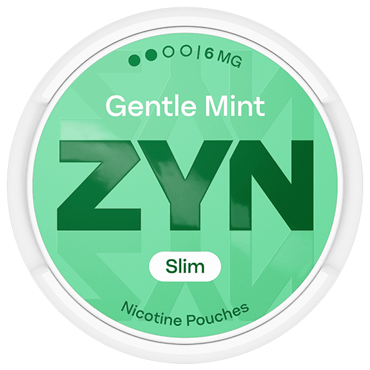 ZYN Gentle Mint 6mg Swedish market nicotine pouches