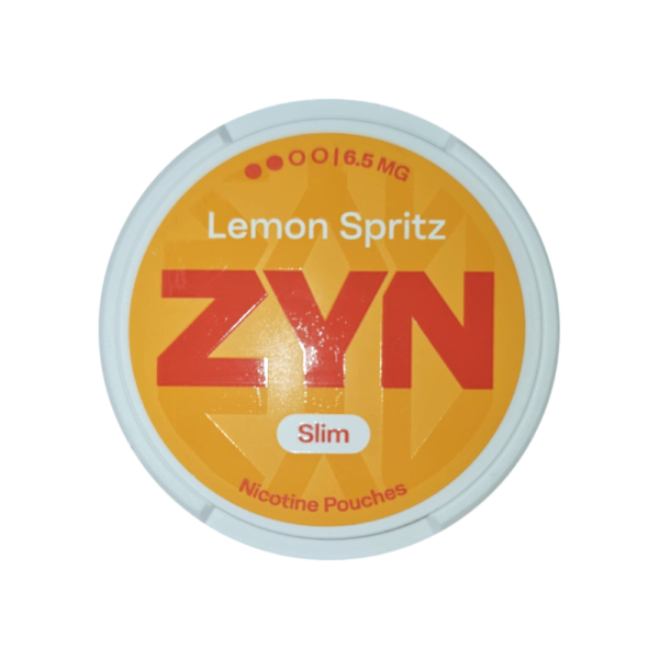 ZYN Lemon Spritz 6.5mg Swedish Version Front View