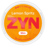 ZYN Lemon Spritz 6.5mg Swedish market nicotine pouches