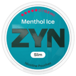 ZYN Menthol Ice 13.5mg Swedish market nicotine pouches