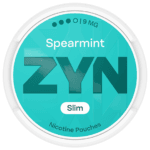 ZYN Spearmint 9mg Swedish market nicotine pouches