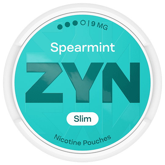 ZYN Spearmint 9mg Swedish market nicotine pouches