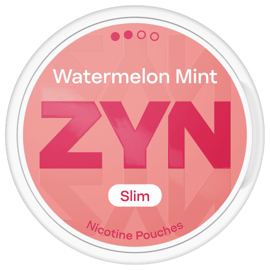 ZYN Watermelon Mint 6mg Swedish market nicotine pouches