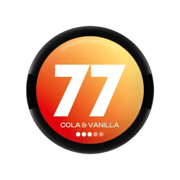 77 Cola & Vanilla 10.4mg European Market front