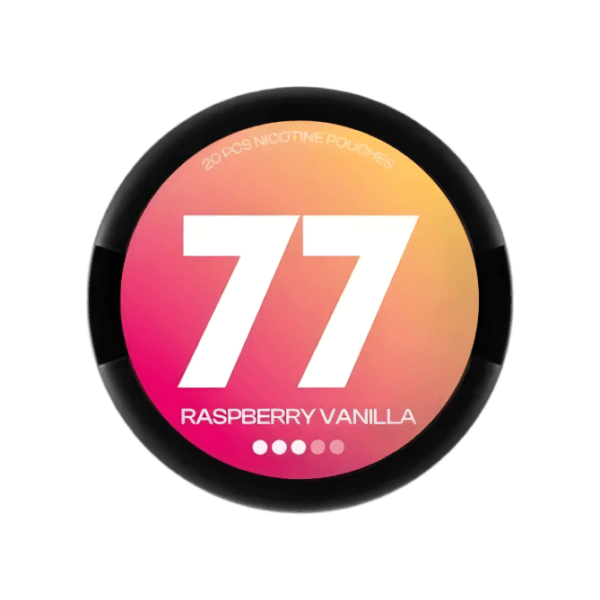 77 Raspberry Vanilla 10.4mg European Market front