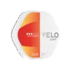 VELO Shift Hot Peach 8mg Sweden Angle Left VELO Shift Hot Peach 8mg nicotine pouches Sweden angle left